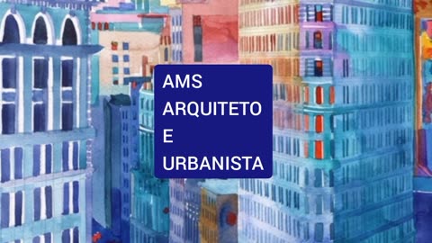 Pintura em aquarela (já usamos na concepção de projetos) - AMS ARQUITETO E URBANISTA
