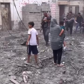 Consequences of Israeli bombing in Gaza