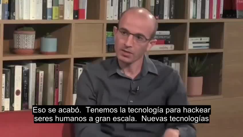 🇮🇱 Yuval Noah hackeo al libre albedrio servidor del foro economico mundial