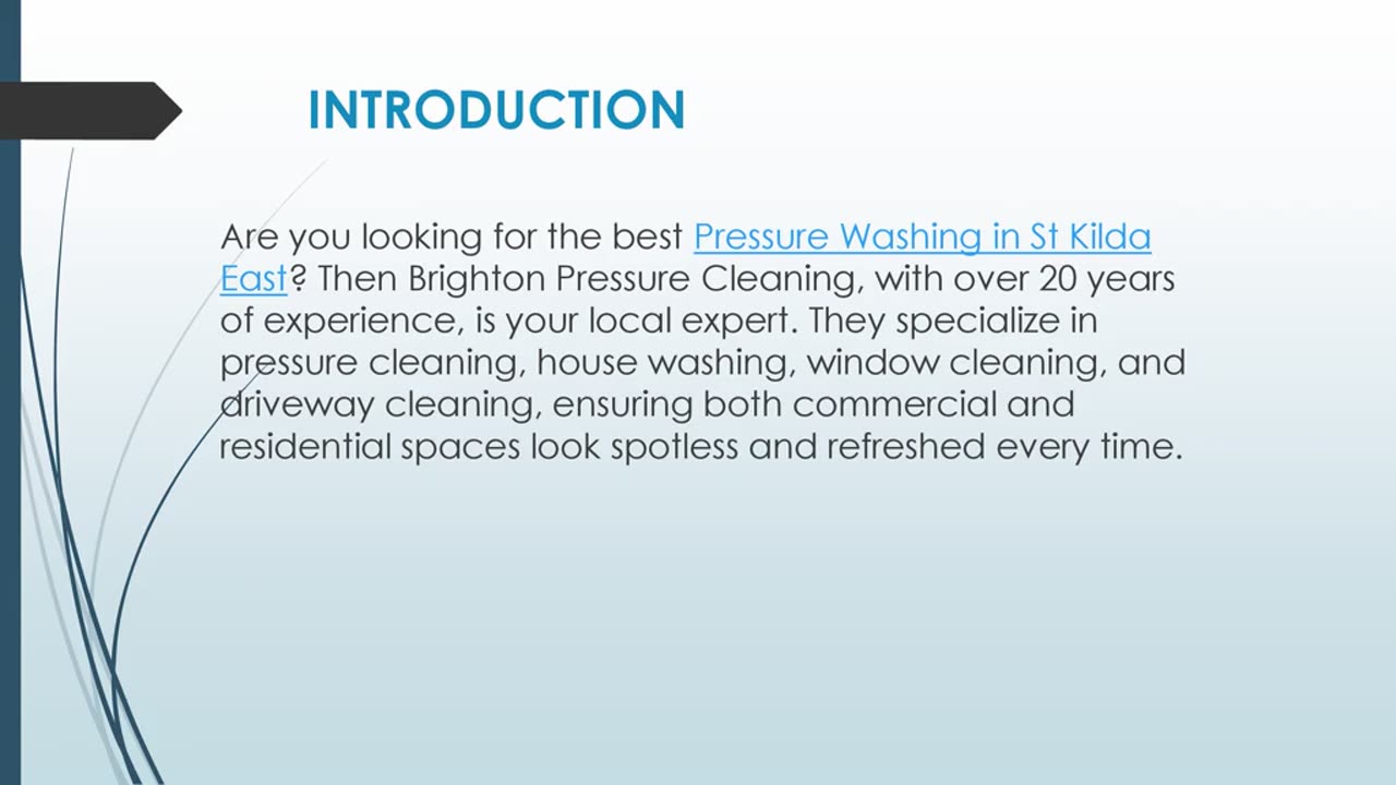 House Washing in St Kilda East