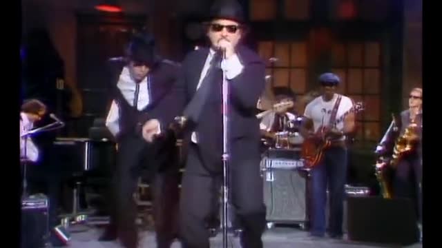 The Blues Brothers made their world debut on "Saturday Night Live"