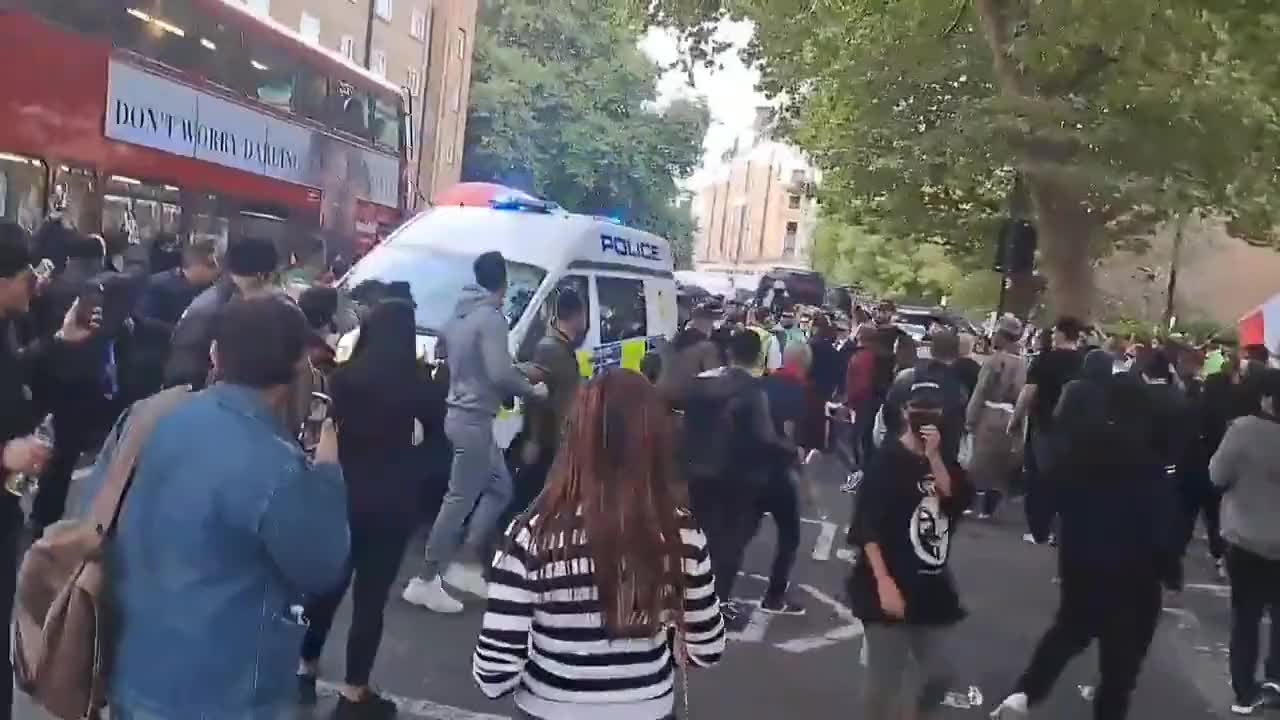Another quiet day in London.