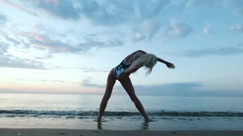 Beautiful fitness motivational