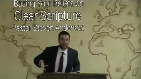 Basing Your Beliefs On Clear Scripture