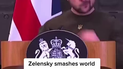 Zelensky is so coked up