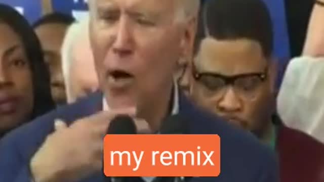 If Biden made a rap song XD