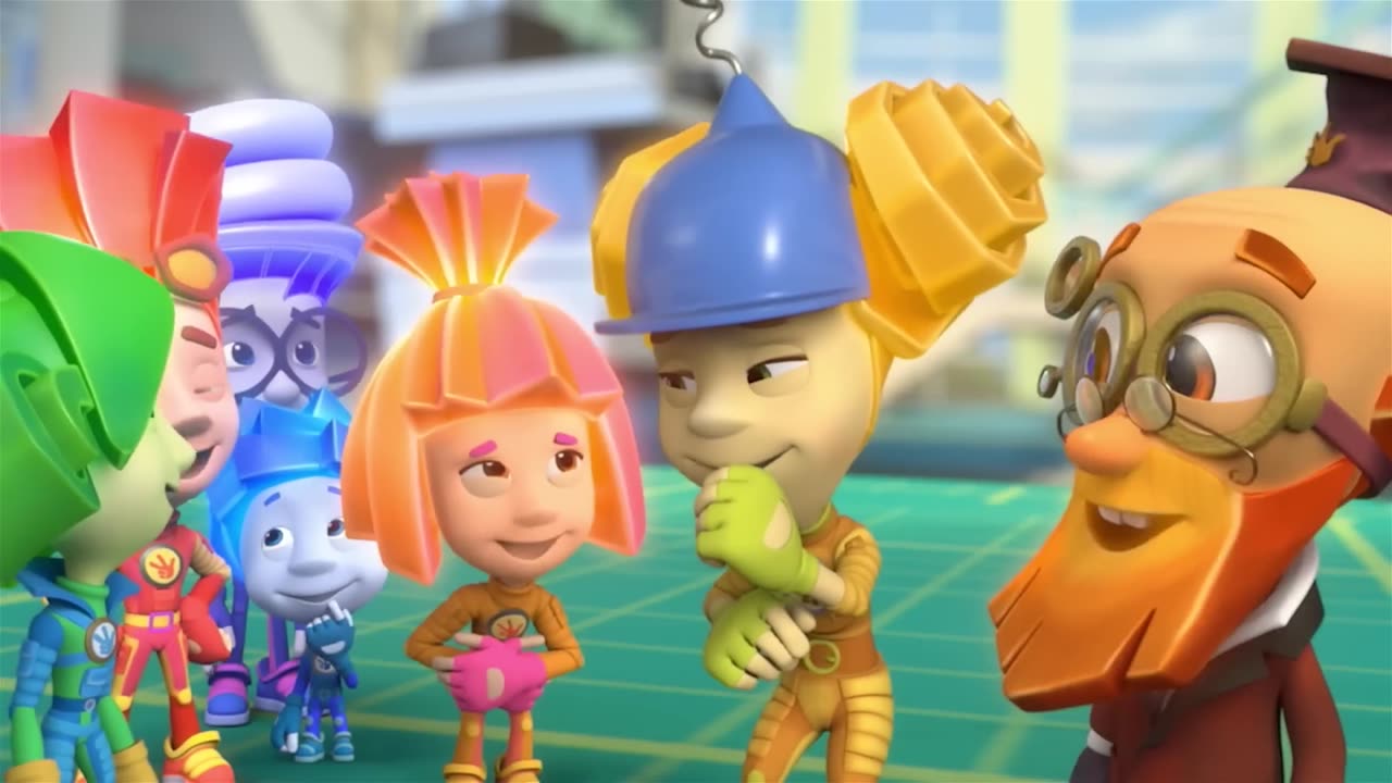 Broken Coffee Machine- No Problem for The Fixies - The Fixies - Animation for Kids