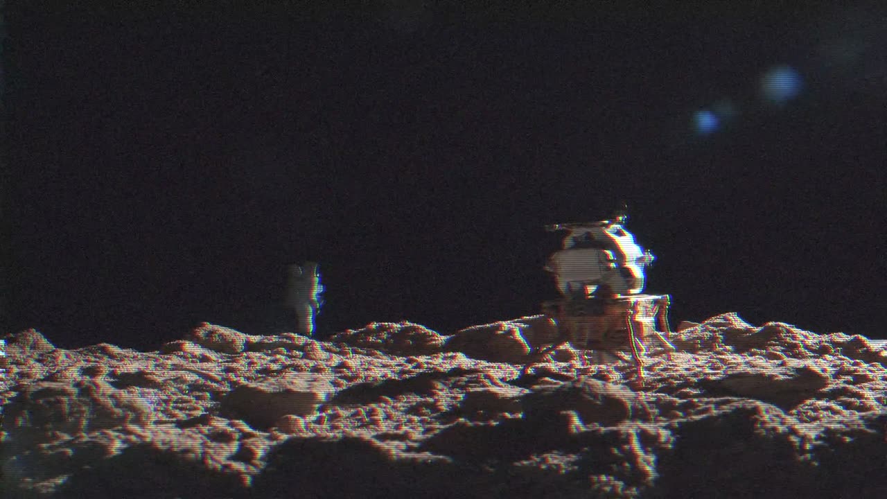 An Astronaut in Mars