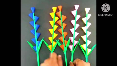 VERY EASY DIY CRAFT PAPER FLOWERS