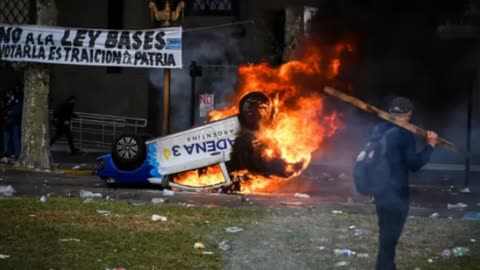 Clashes Erupt in Buenos Aires as Senate Approves Controversial Economic Reforms