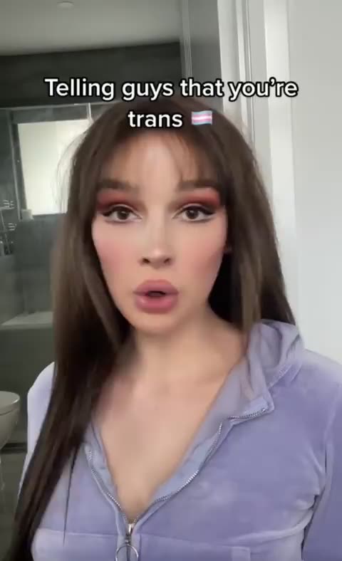 Trans said, men should not know that you are a trans
