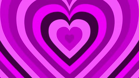 1078. Pink Hearts Tunnel Background