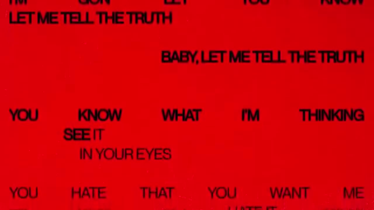 The official lyric video for the "Die For You (Remix)" by The Weeknd & Ariana Grande
