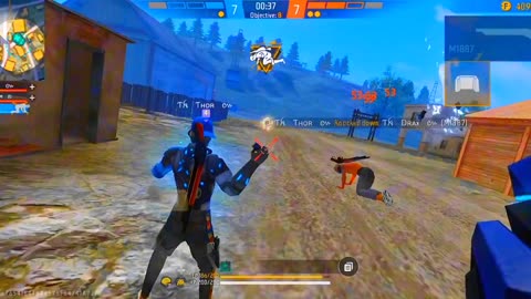 Free fire game play 🎮🎮 one tap trick 🗿🗿