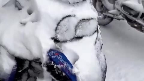 Adventure snow fall