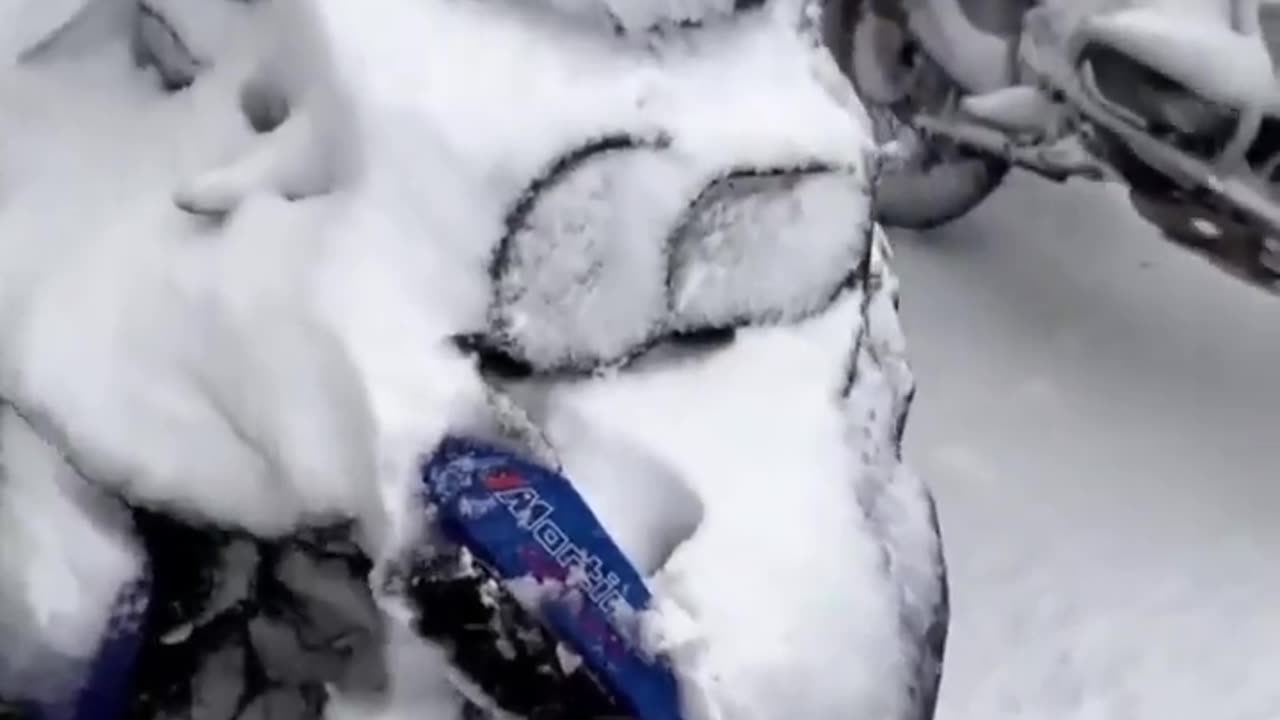 Adventure snow fall