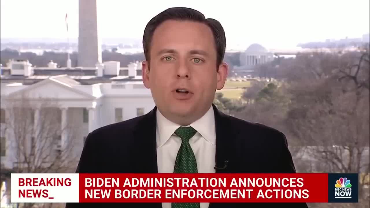 Biden announces new border enforcement actions