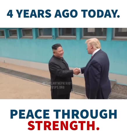 President Trump: Peace Through Strength