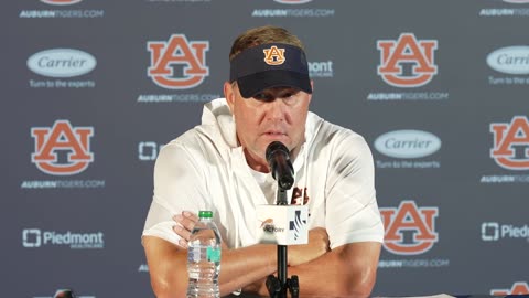 Auburn Football Head Coach Hugh Freeze Addresses The Media Ahead Of Fall Camp