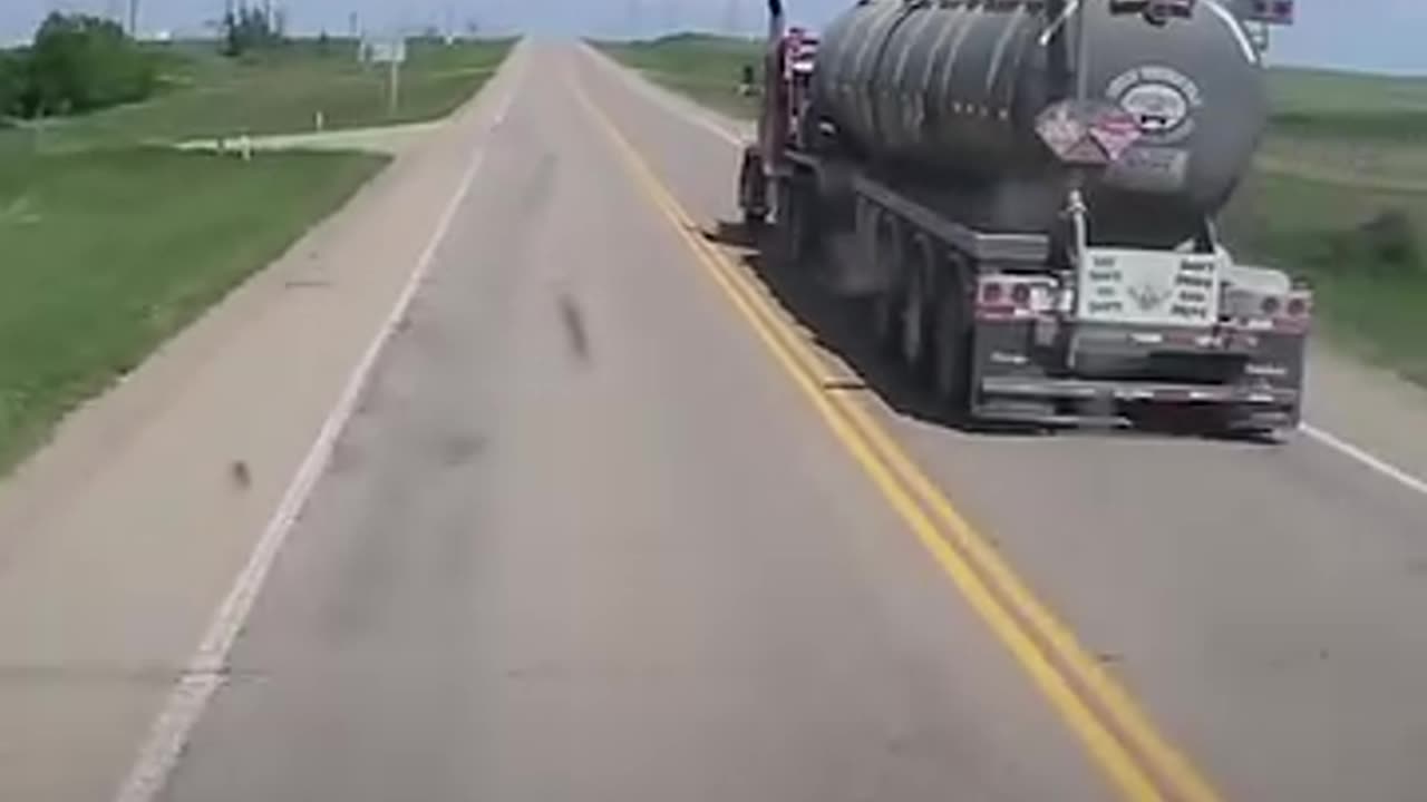 Heavy Good Vehicles Almost Collide