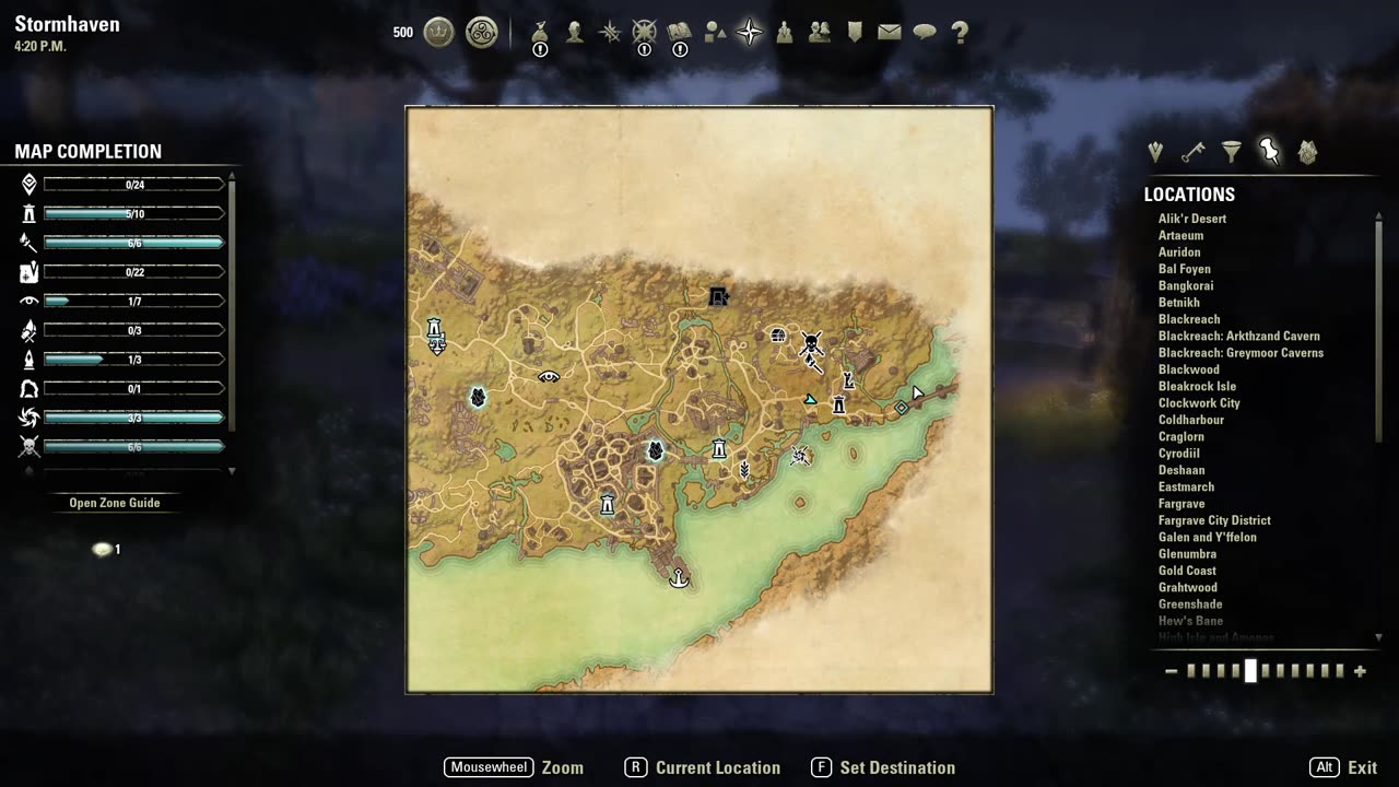 Glenumbra to Bangkorai