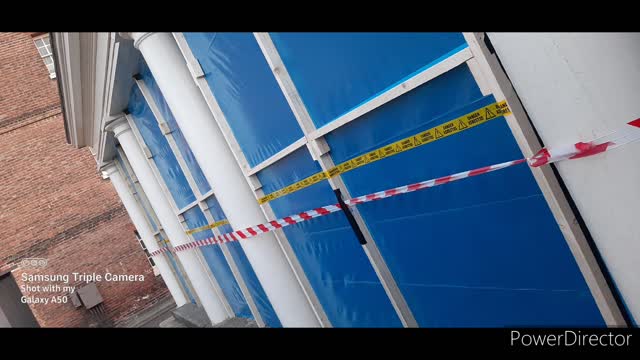 Asbestos work on the city london nightlife