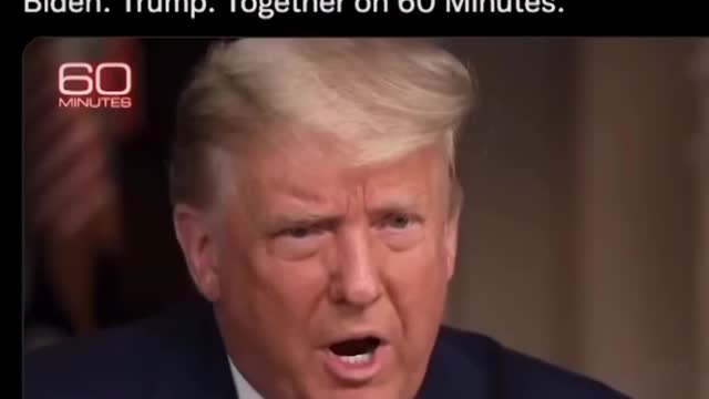 TRUMP interviewing BIDEN is EVERYTHING you hope it would be - TOO FUNNY 😁 😂