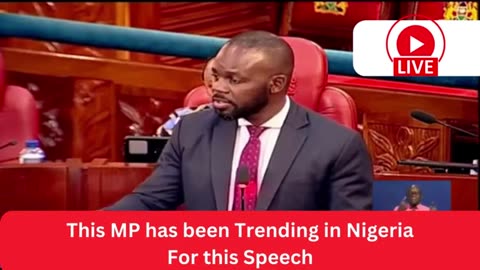 Most Trending Kenyan Senator.