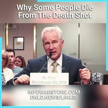 INFOWARS Bowne Report: Dr McCullough & Alex Jones Explain Why Some People Have Worse Shot Side Effects - 7/15/23