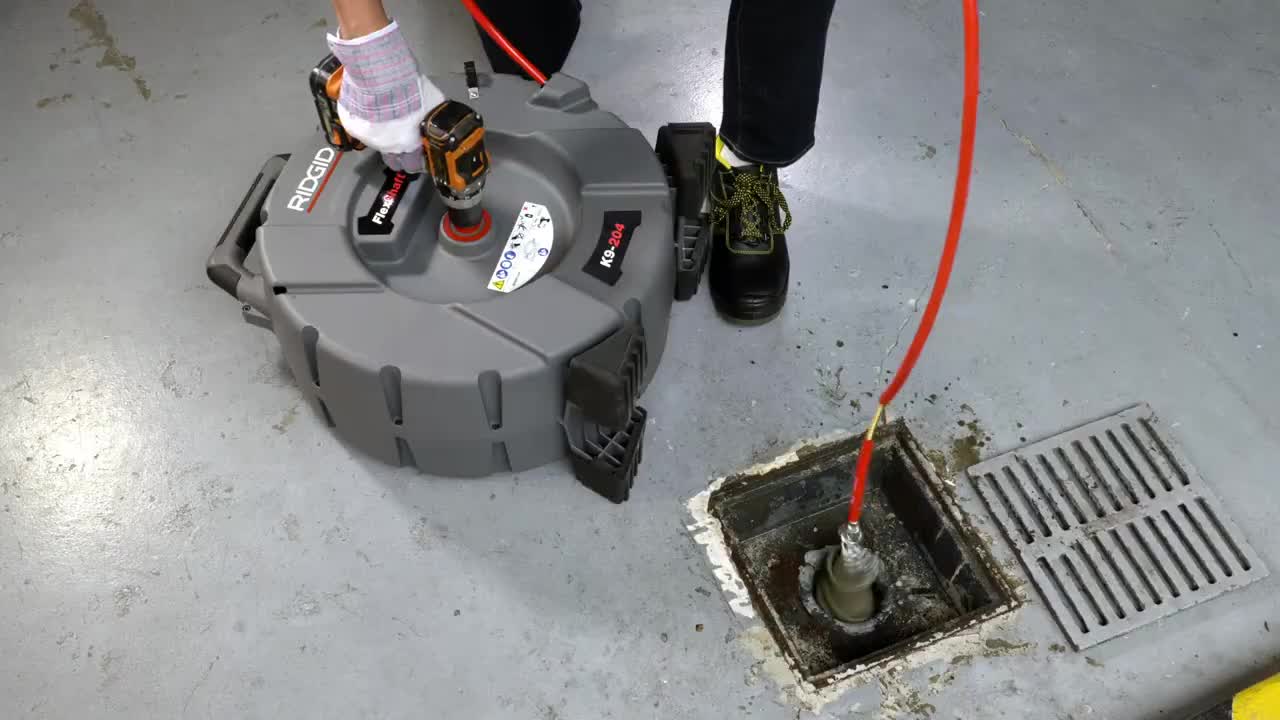 RIDGID Flexshaft Drain Cleaning Machine