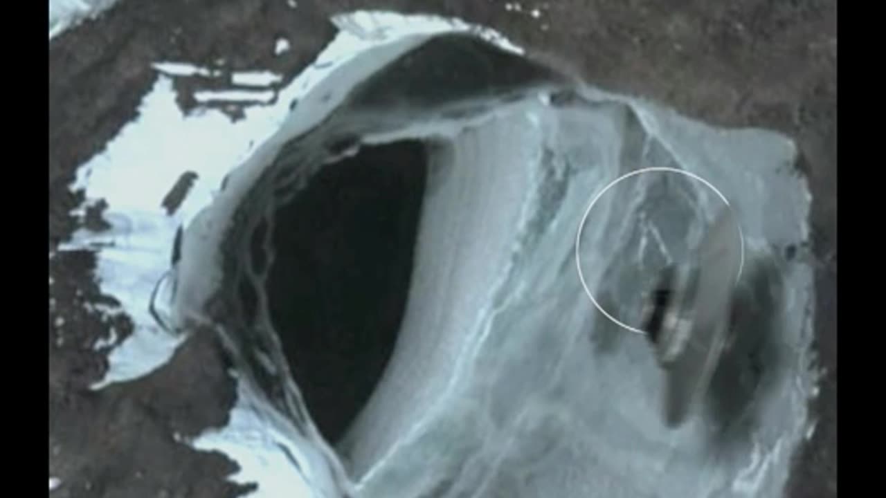 Antarctica Hollow Earth Entrance