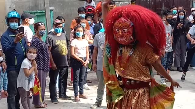 Lakhe Dance