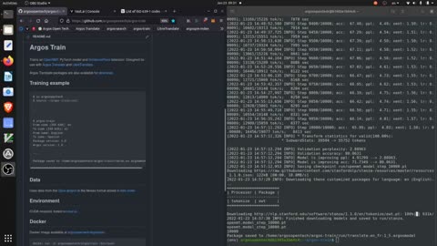 Training an Argos Translate model tutorial (2022)