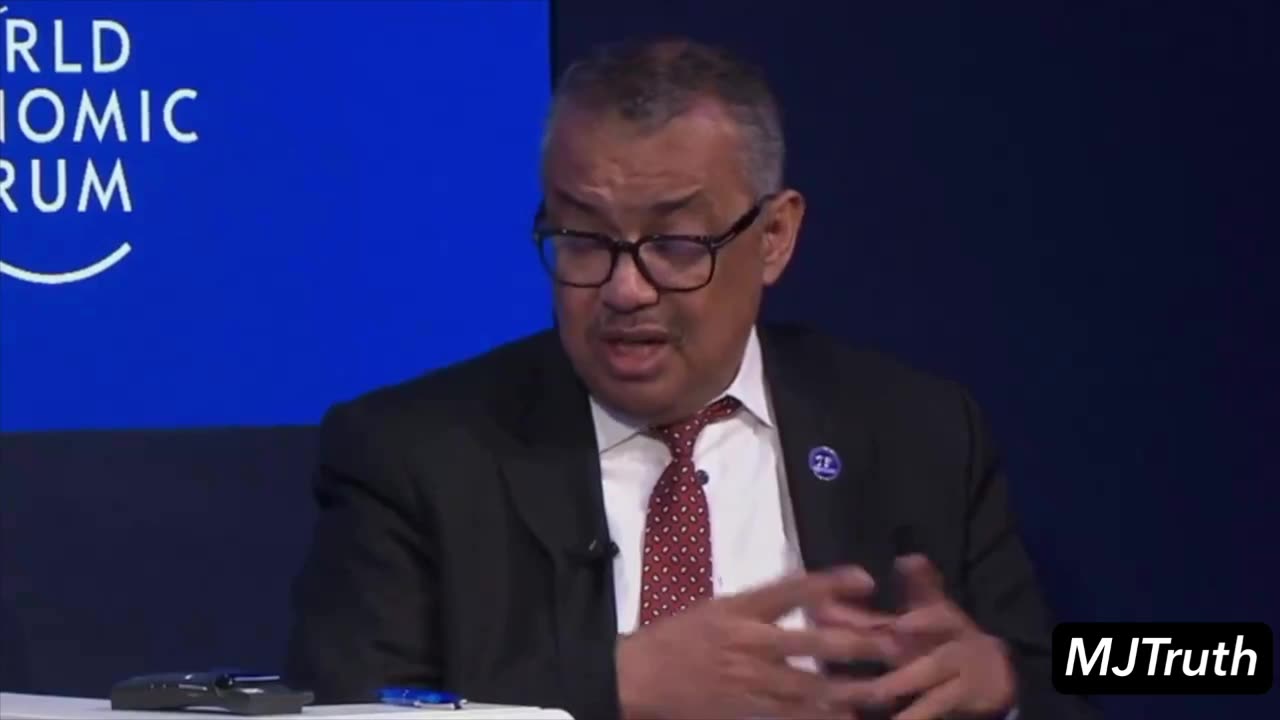 WHO Director Tedros - Disease X is the Pandemic Treaty