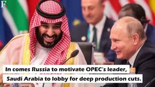 AS EUROPE STRUGGLES, RUSSIA EINS BIG WITH OPEC+ ON ITS SIDE
