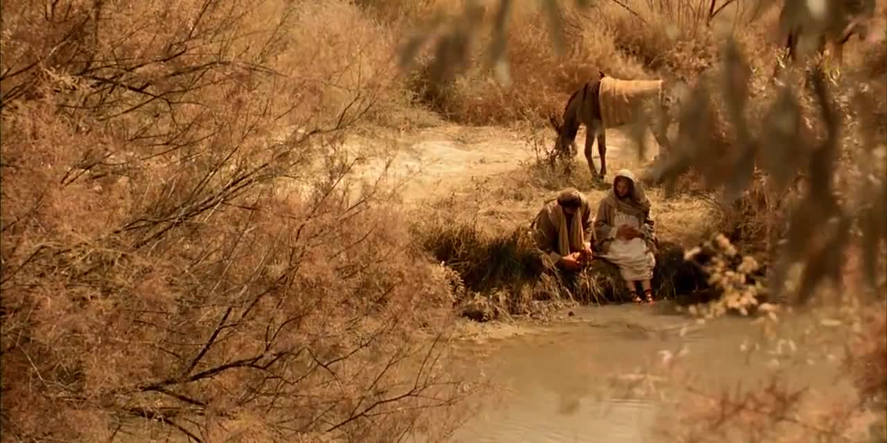 Mary and Joseph Travel to Bethlehem