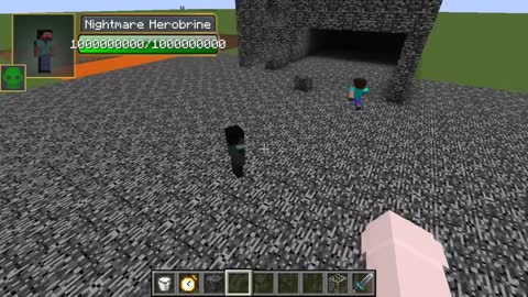 Herobrine vs all Herobrine and Creepypasta mobs in minecraft part 56