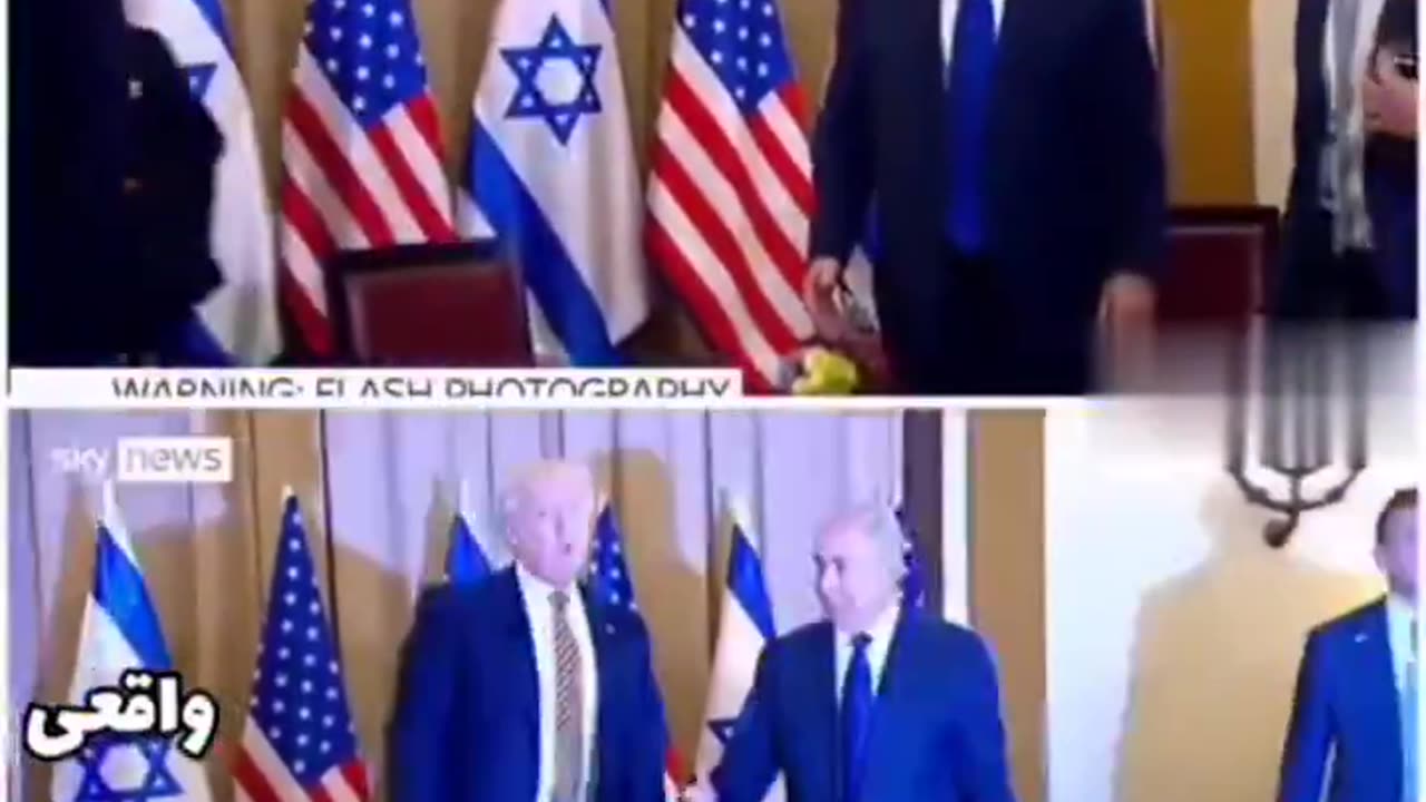 "Fake Media Pushes Viral Video to Fabricate Rift Between Trump and Netanyahu"