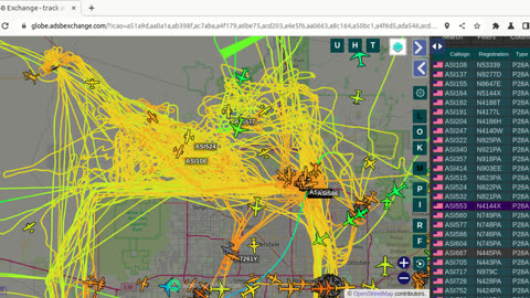 More Skywest Nazi Clan Activty over Morristown Feb 1st 2024 N822PA