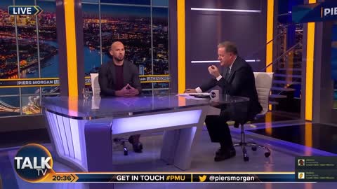 Andrew Tate Gets HEATED After Piers Morgan Asked This...