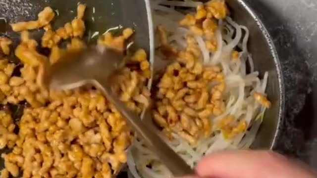 甘辛ソースがたまらない】やみつき豚もやし#shorts #japanesefood #vegetable #おうち時間 #pork #おうちごはん