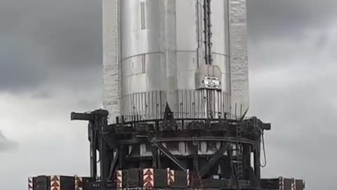 Super Heavy Booster 9 #elonmusk #SpaceX