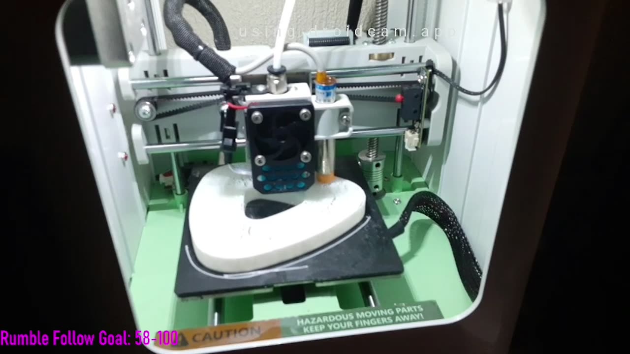 3D PRINTING STREAM COME HANGOUT ROAD TO 100 Followers 58-100