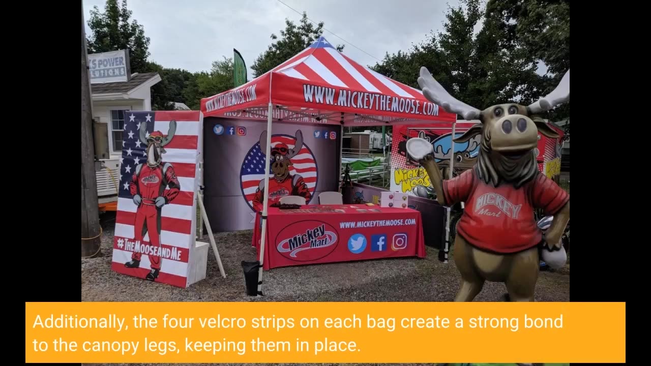Buyer Comments: Eurmax USA Weight Capacity 112 LBS Extra Large Pop up Canopy Weights Sand Bags...