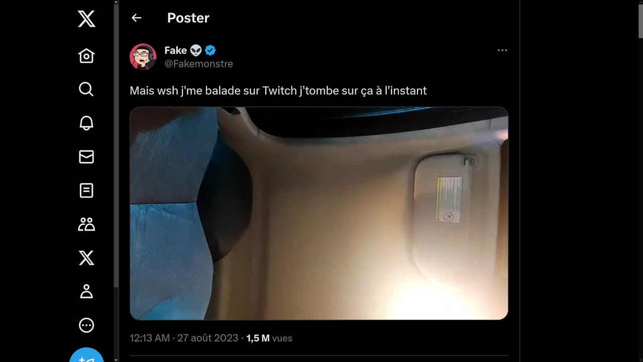2023-08-27 (1bis) - Gege se fait arrêter - Twitter (X)