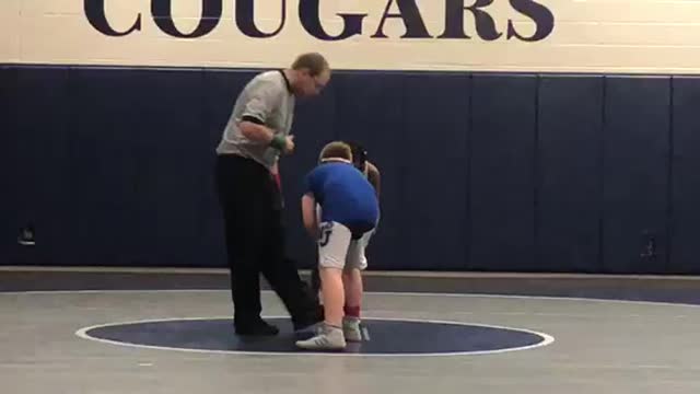 When he makes his first pin!