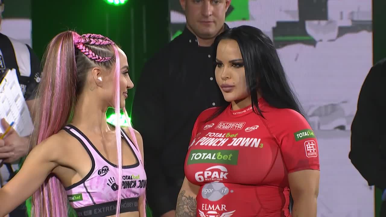 One to naprawdę zrobiły! Esmeralda Godlewska vs Anastasiya | PUNCHDOWN 3 CO-MAIN EVENT