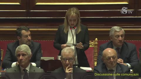 🔴 Replica del Presidente del Cons. dei Ministri Giorgia Meloni agli interventi dei Senatori in Aula.