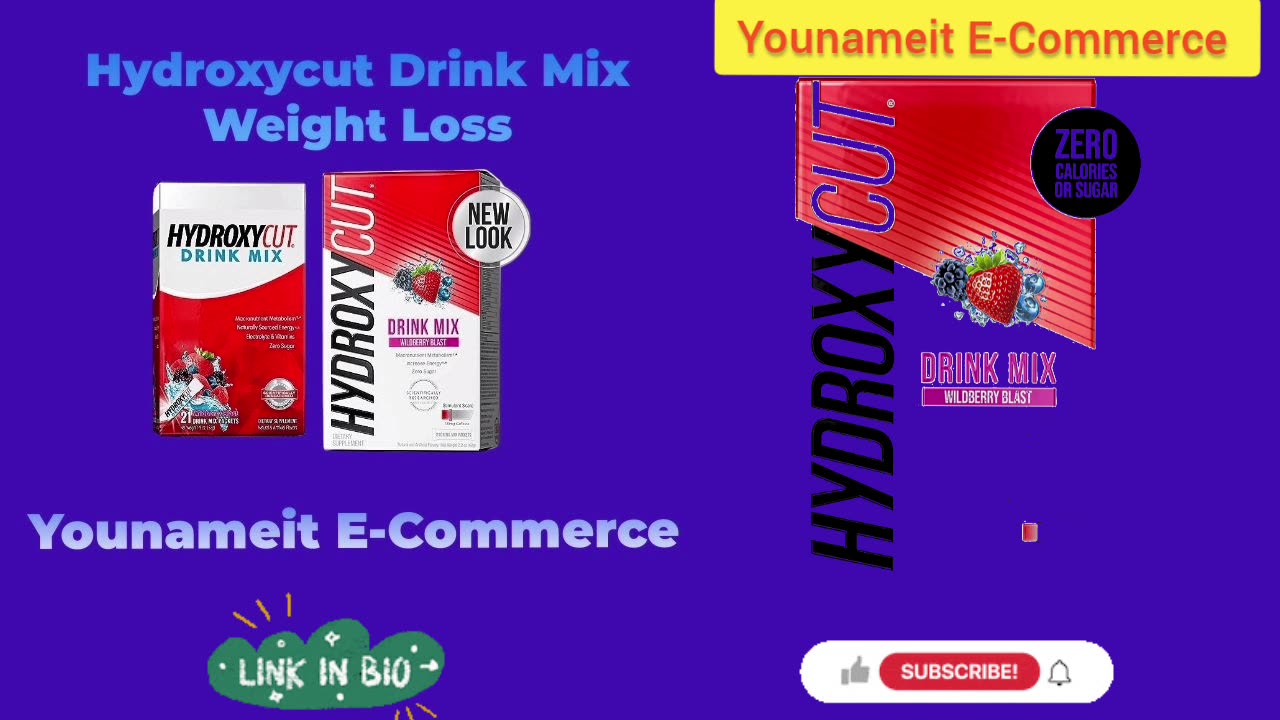 Hydroxycut Drink Mix Weight Loss for Women & Men