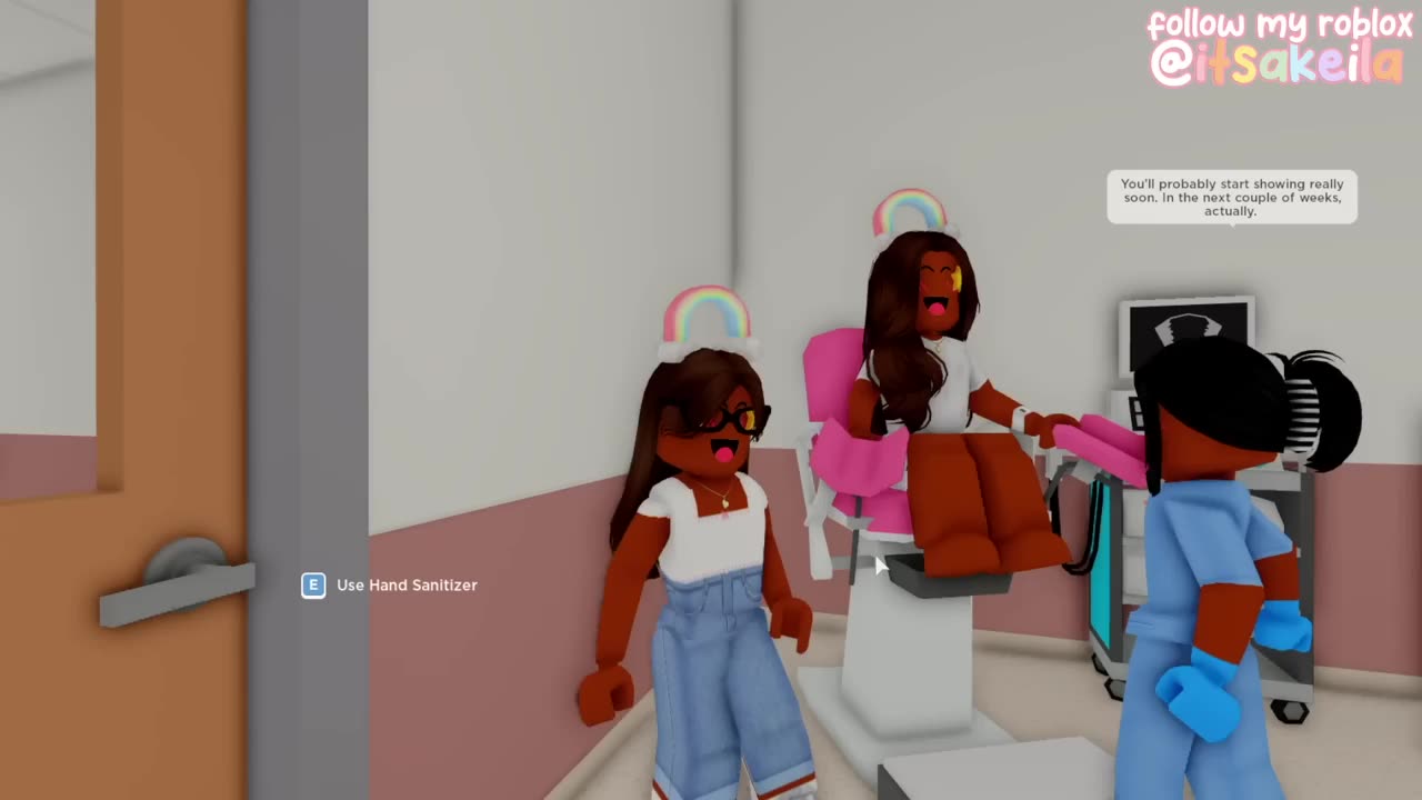 My daughter's first baby scan